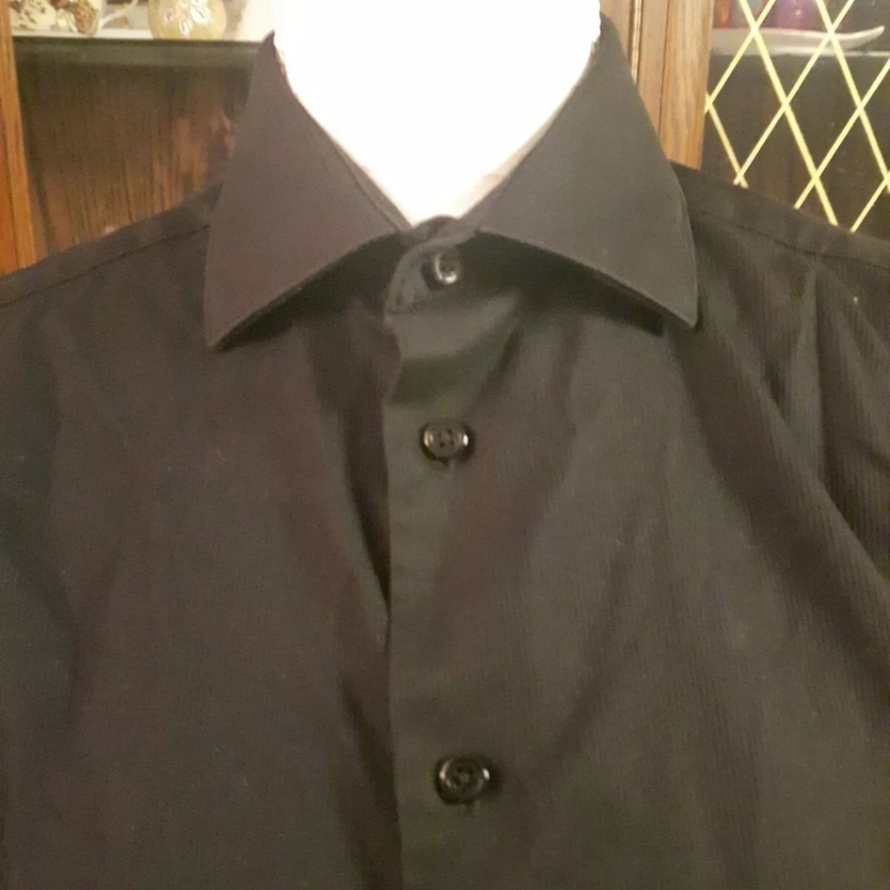 Men’s Calvin Klein Slim Fit Dress Shirt – No Iron | Size 14.5 (32/33) - Picture 6 of 15